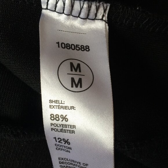 Robert Graham Mens Bomber Jacket Medium Black Long Sleeve Full Zip - Picture 6 of 6